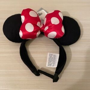 Disney Red and White Polka Dot Minnie Mouse Ears
